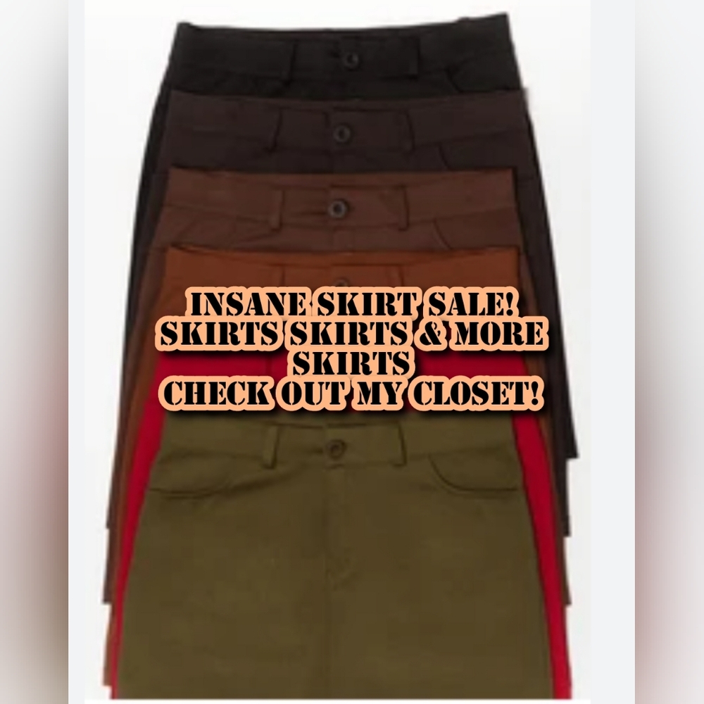 😎4 DAY SKIRT SALE!!😎